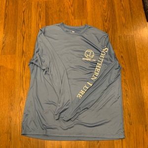 Southern Lure Men’s XL Fishing Outdoors Long Sleeve Moisture Wicking Shirt